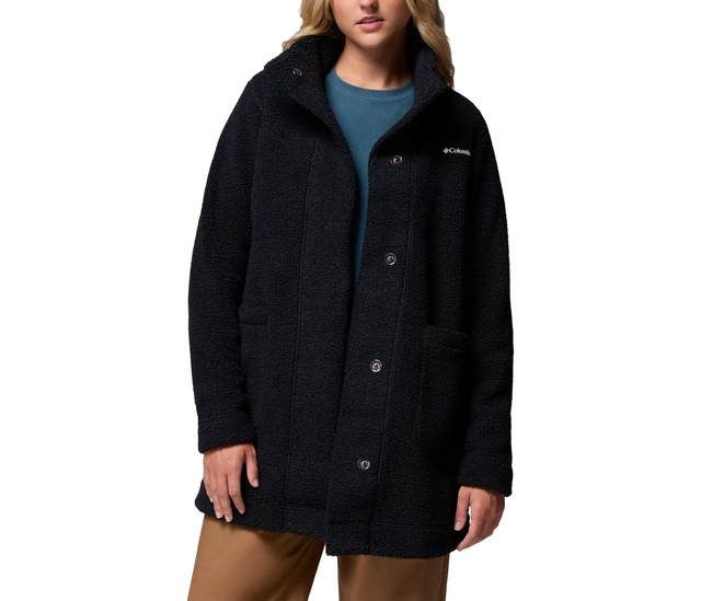Veste longue en molleton de sherpa pour femmes, Panorama, Columbia