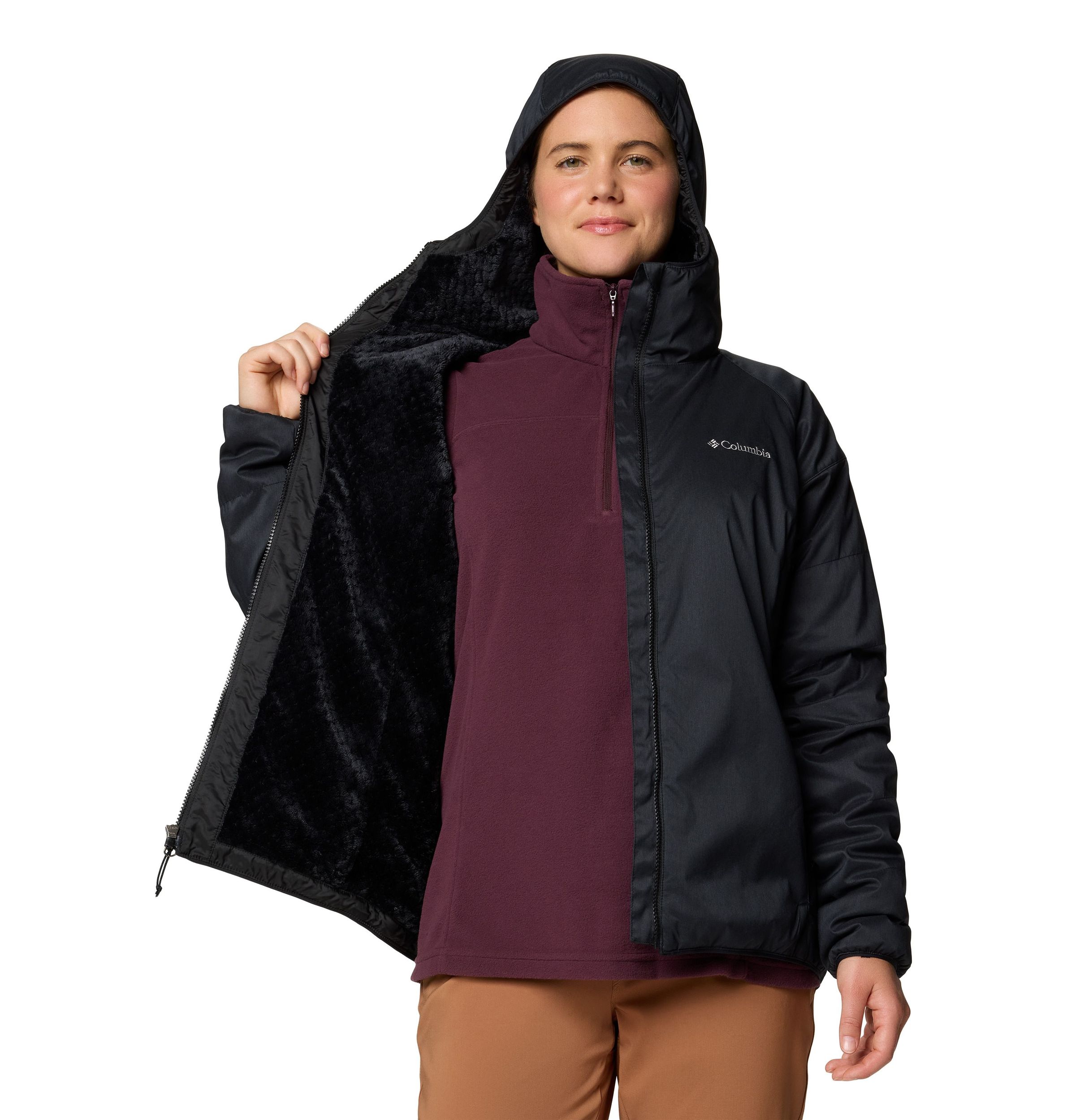 Veste à extérieur souple doublée en peluche pour femmes, Kruser Ridge&nbsp;III, Columbia