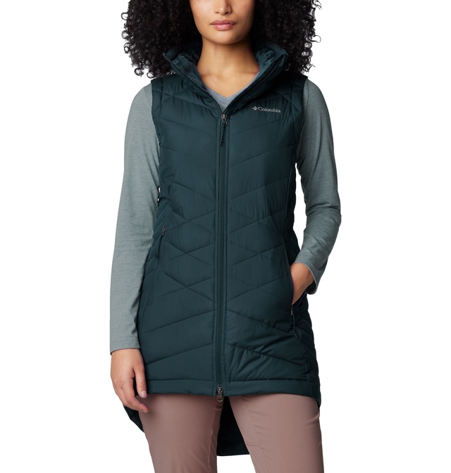 Columbia Women's Heavenly Insulated Long Puffer Vest