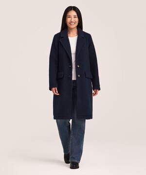 Denver Hayes Women's Boucle Long Coat