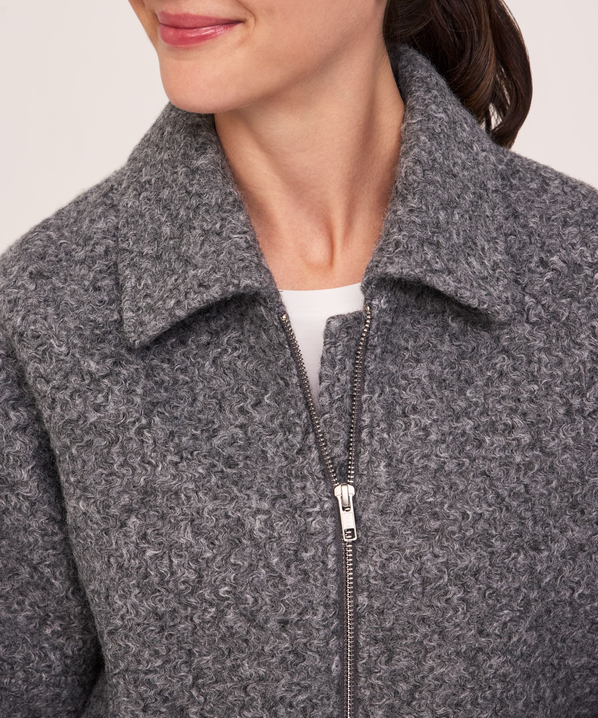 Denver Hayes Women's Boucle Moto Jacket