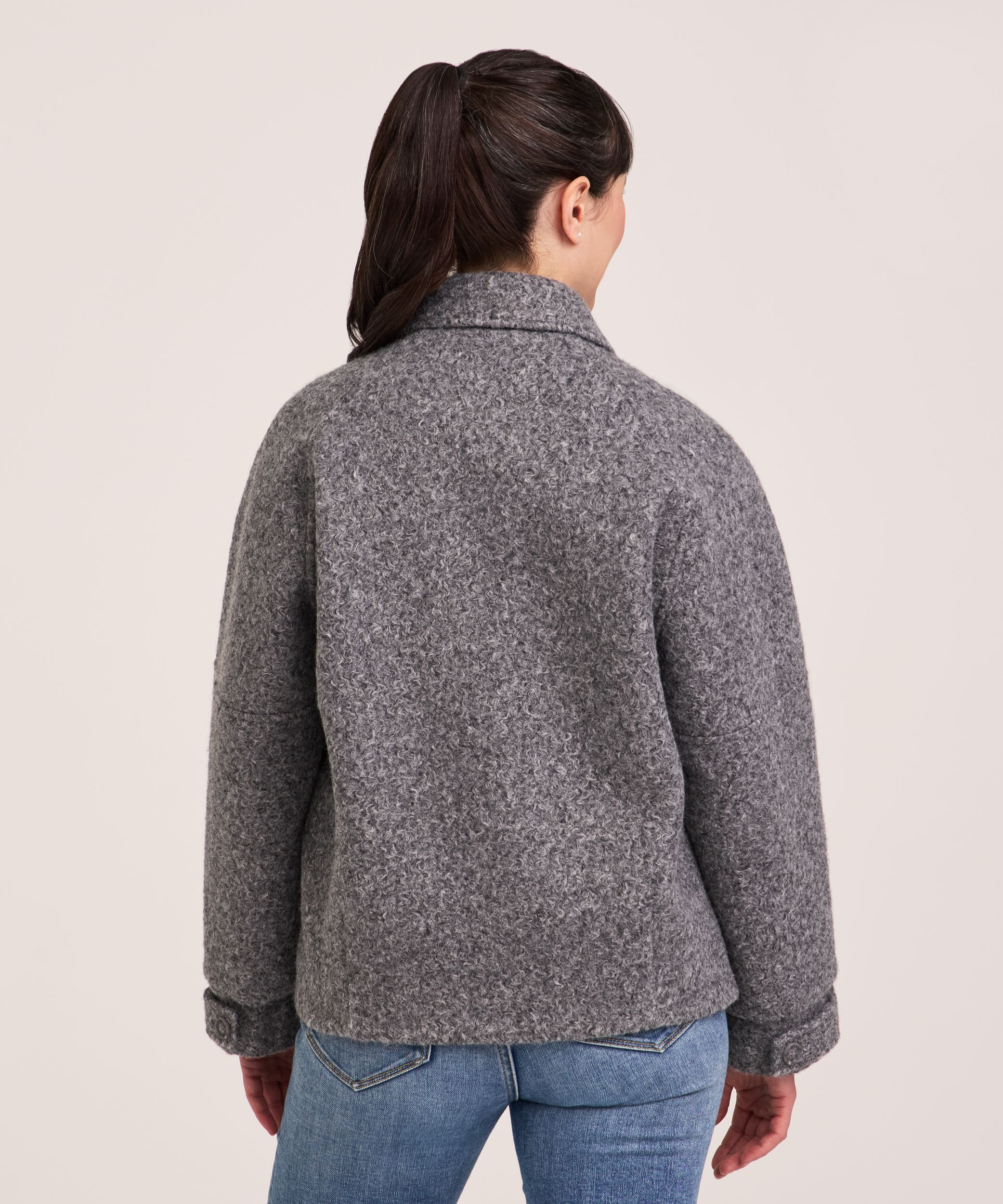 Denver Hayes Women's Boucle Moto Jacket