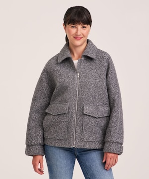 Denver Hayes Women's Boucle Moto Jacket