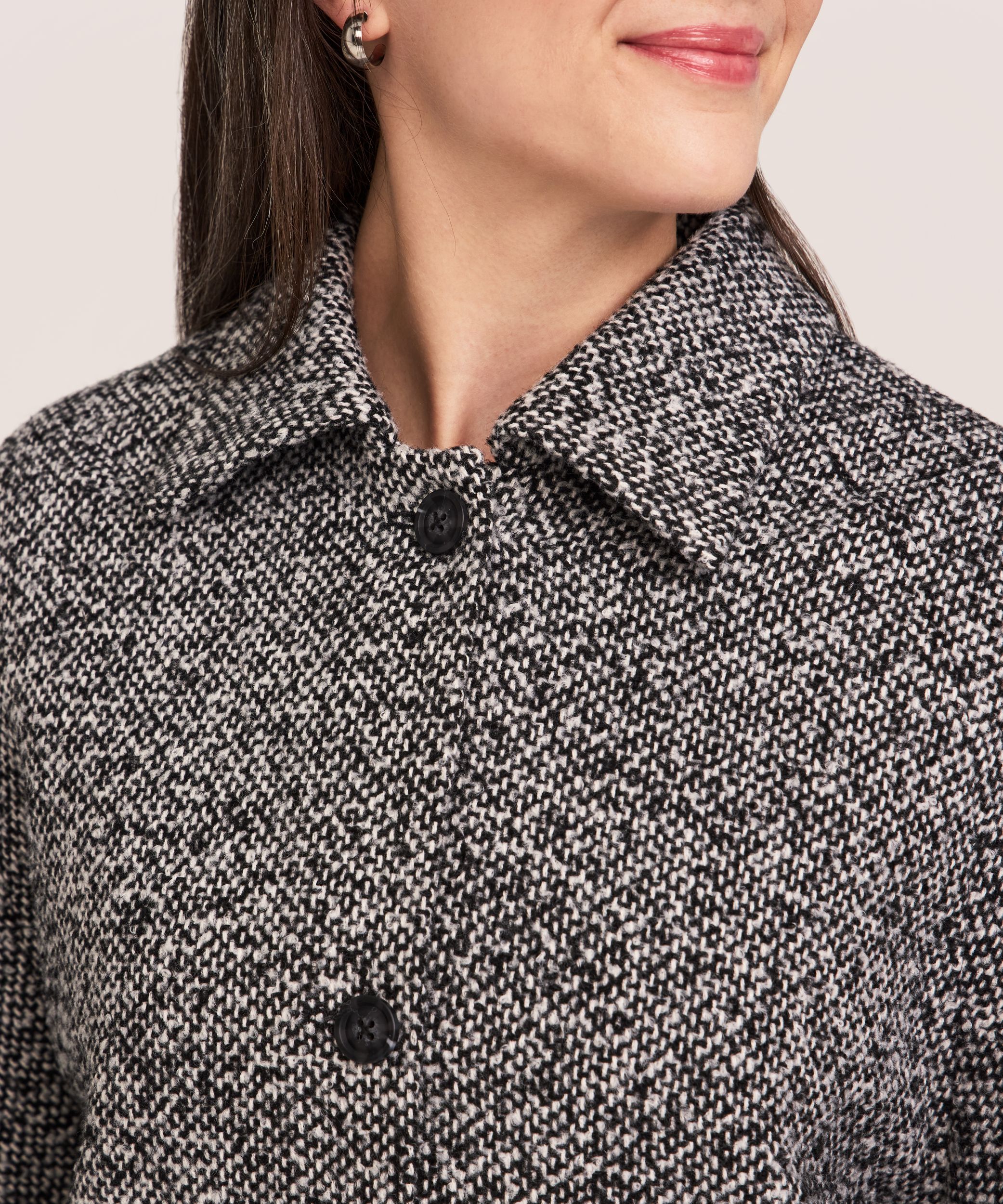 Denver Hayes Women's Oversize Textured Jacket