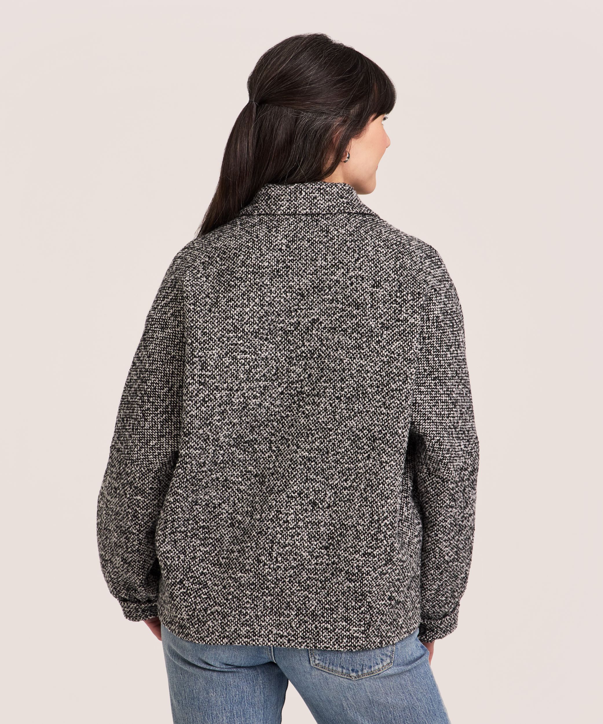 Denver Hayes Women's Oversize Textured Jacket