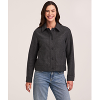 Veste courte en fausse laine pour femmes, Denver Hayes