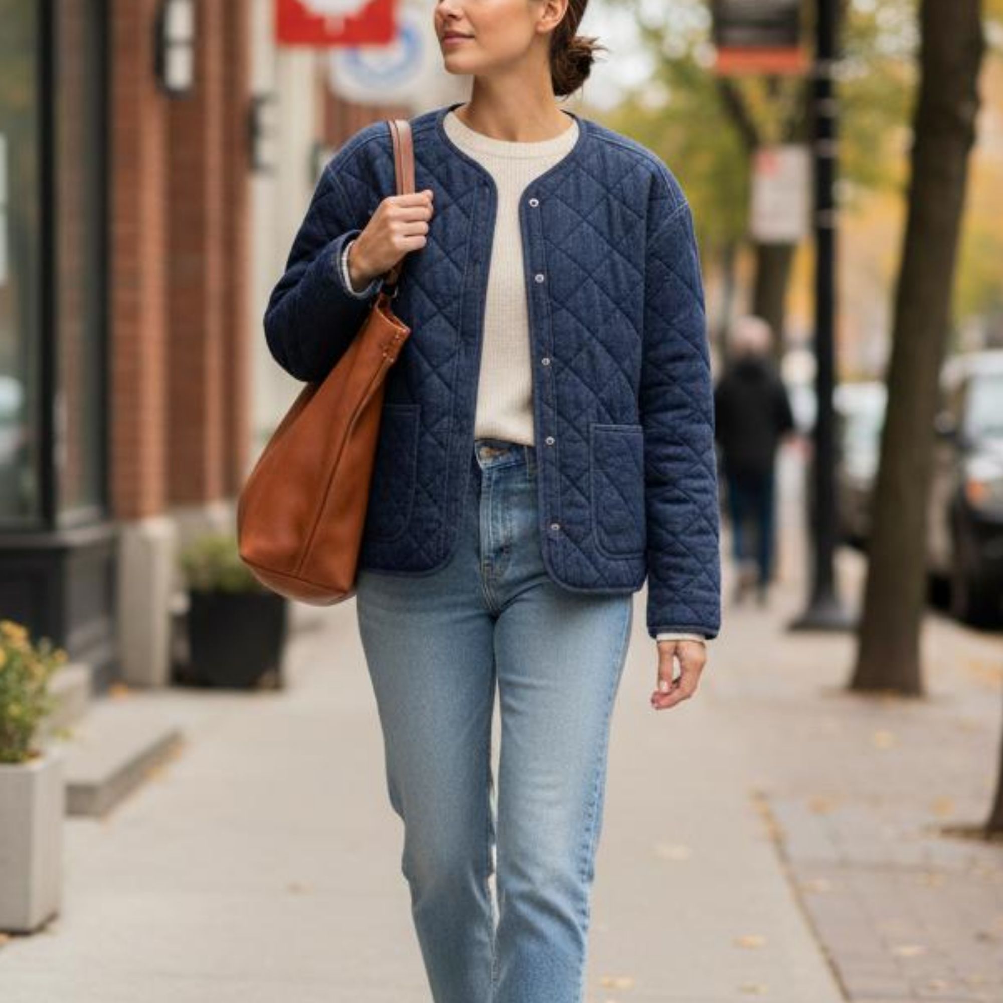 Denver Hayes Women's Reversible Denim Jacket