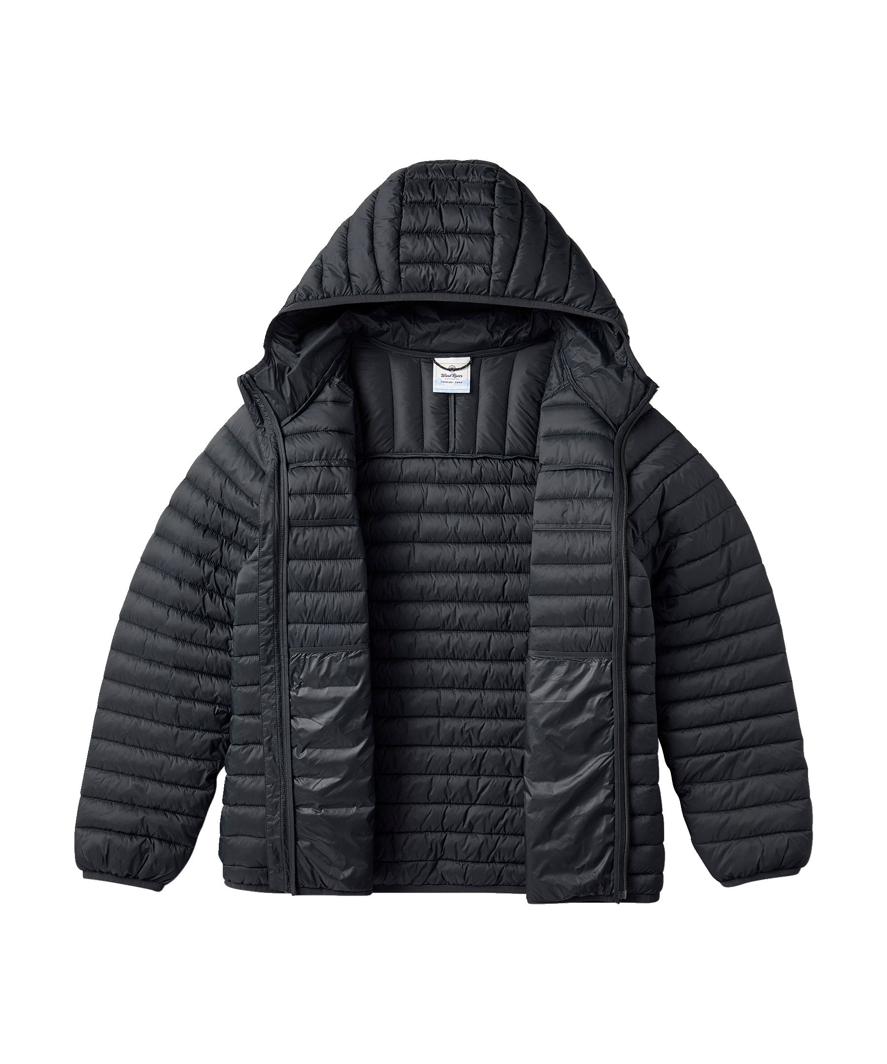 Veste bouffante à capuche compressible avec HD1 pour femmes, WindRiver