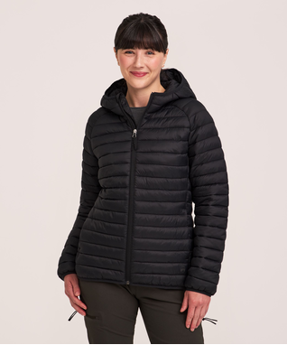 WindRiver Women's HD1 Packable Hooded Puffer Jacket