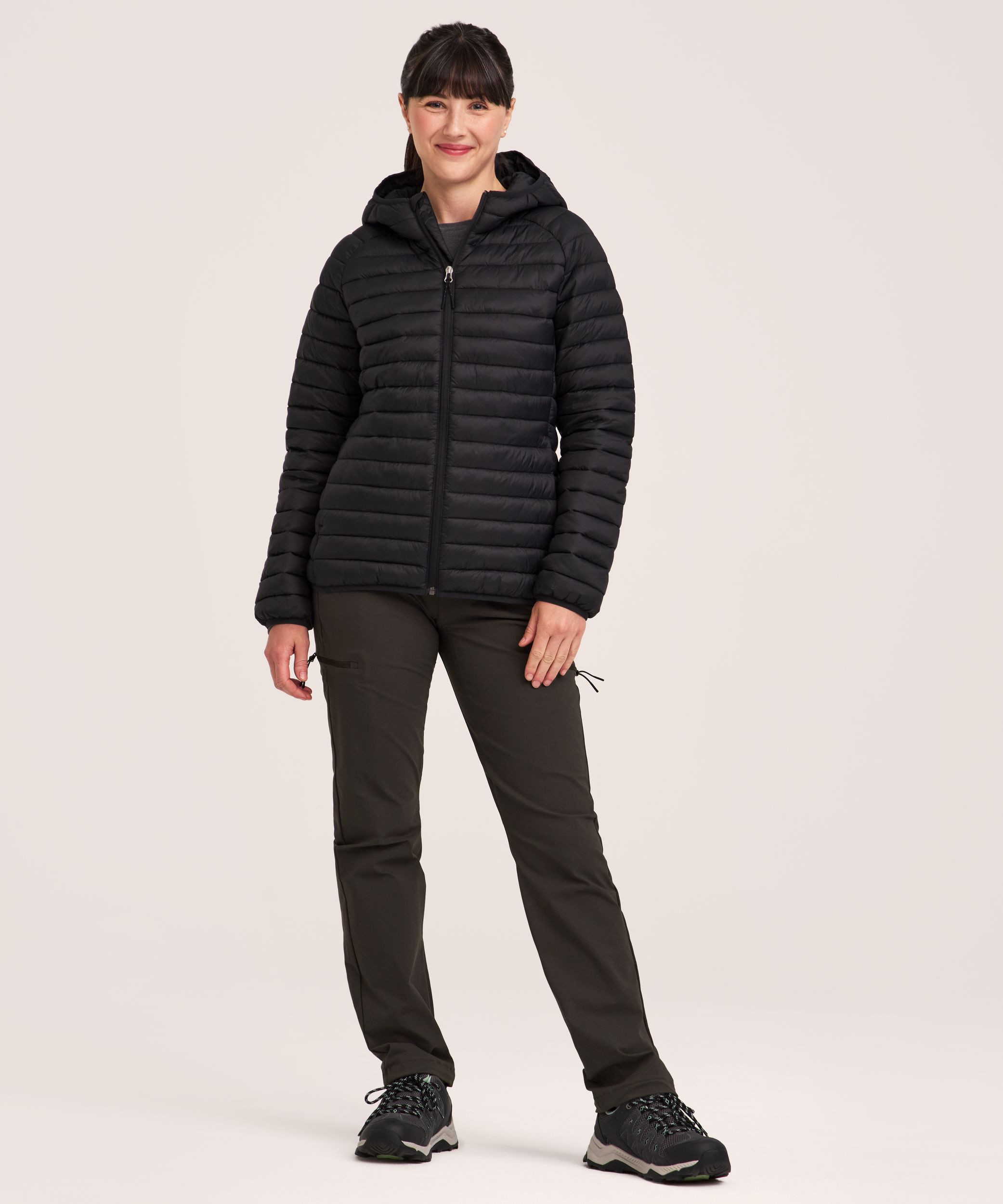 WindRiver Women's HD1 Packable Hooded Puffer Jacket