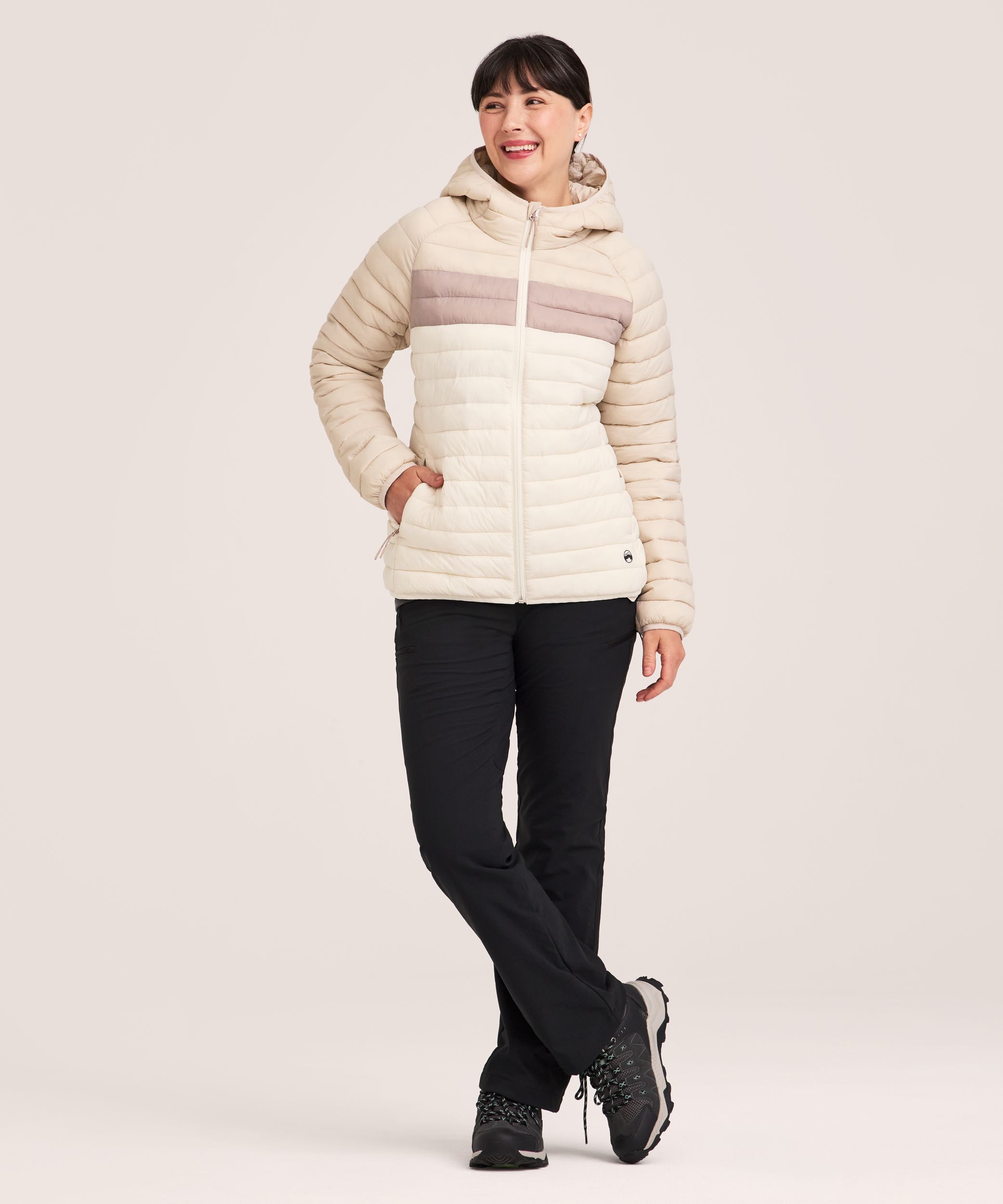 WindRiver Women's HD1 Packable Hooded Puffer Jacket