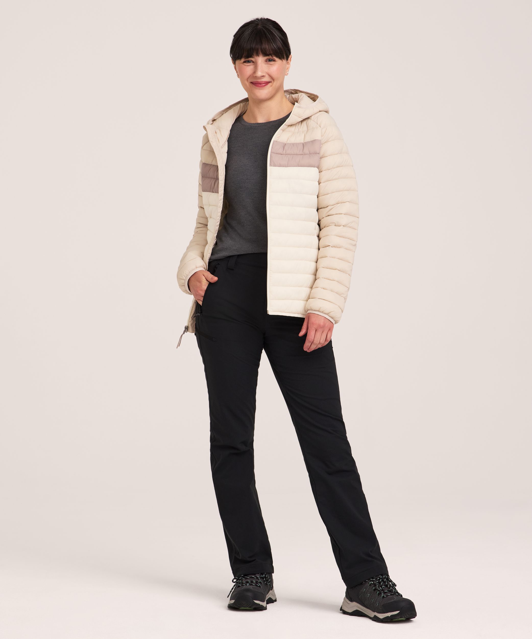 WindRiver Women's HD1 Packable Hooded Puffer Jacket