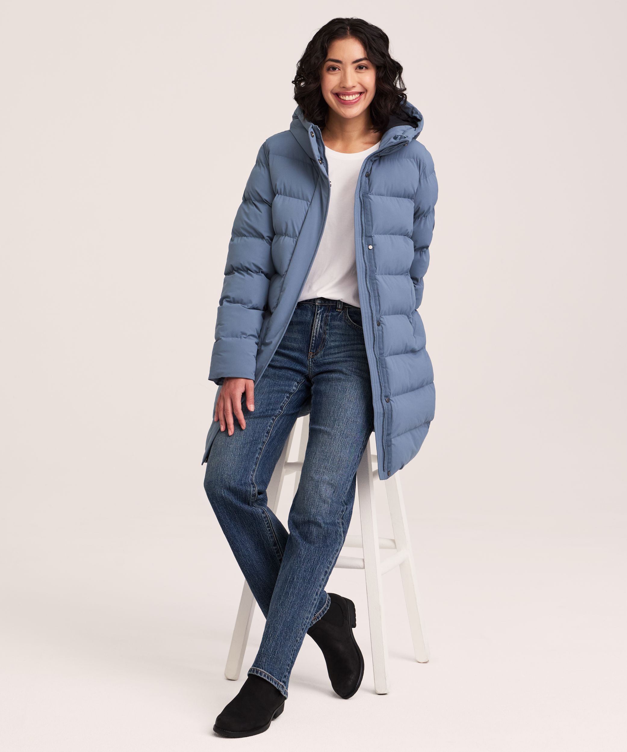 Veste bouffante hydrofuge et perméable à l’air de longueur moyenne avec Hyper-DriMD&nbsp;HD1 et isolant T-MaxMD pour femmes, Denver Hayes
