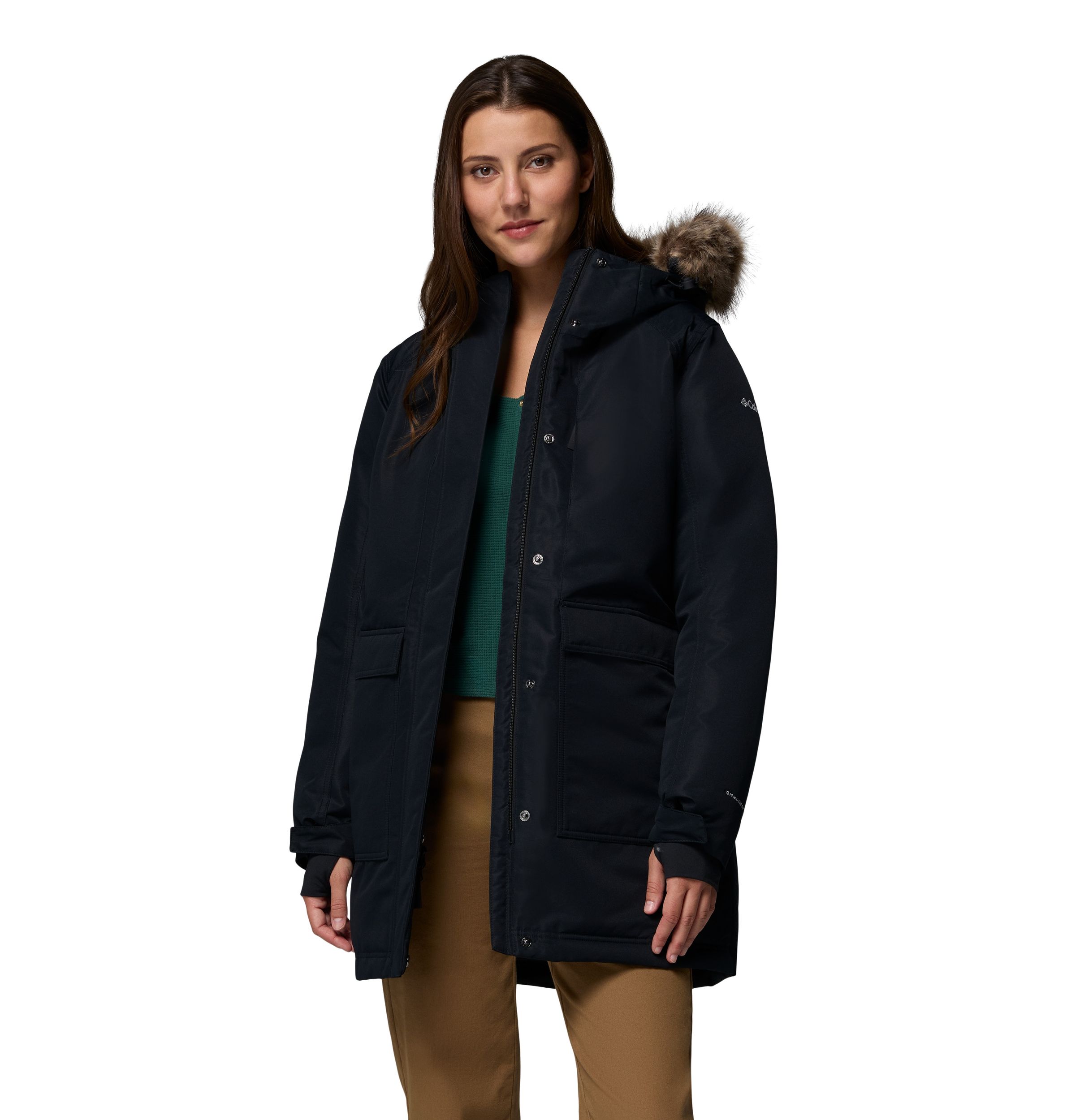 Columbia Women's Little Si II Omni-Heat Insulated Omni-Tech Insulated Parka