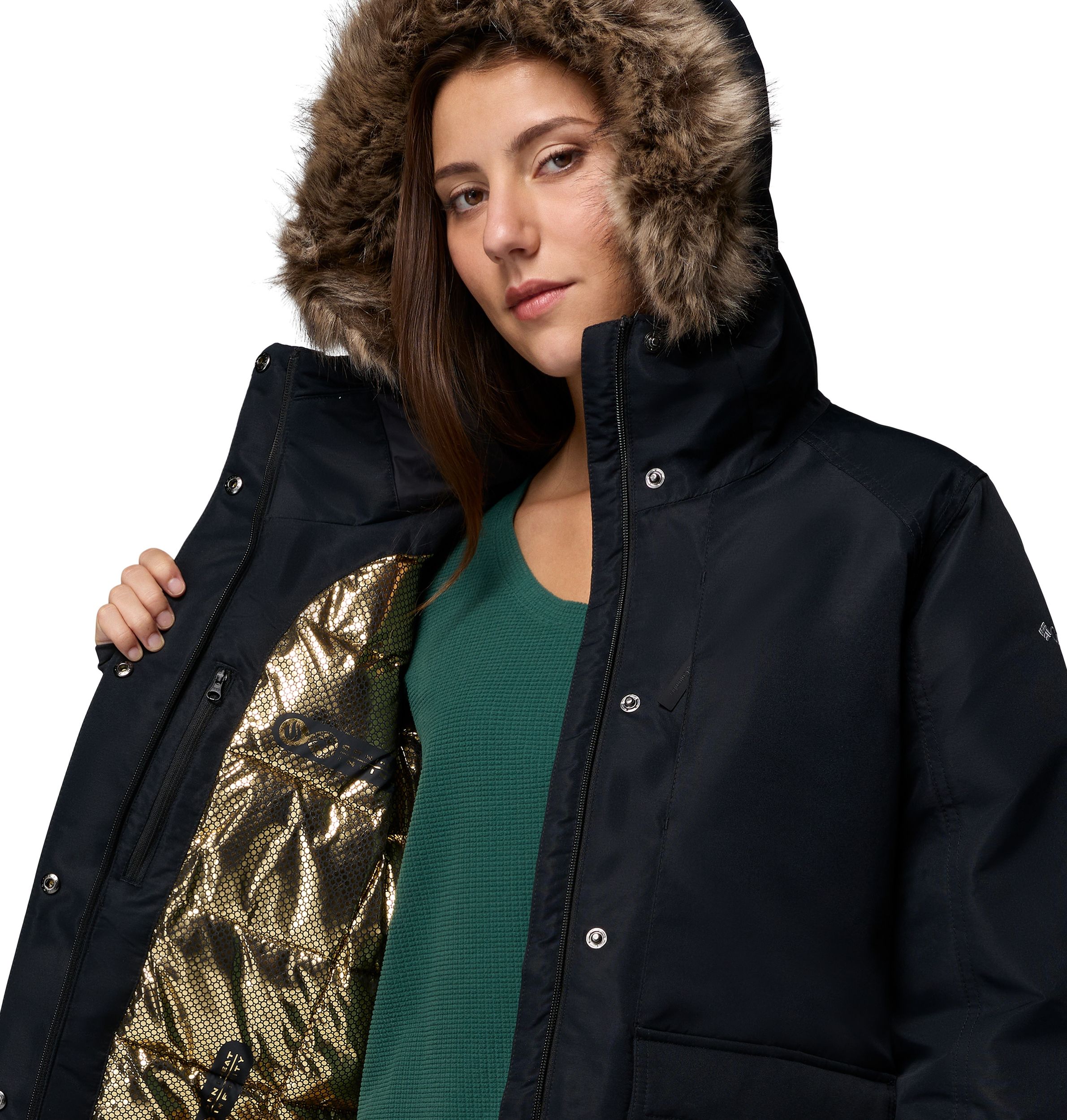 Columbia Women's Little Si II Omni-Heat Insulated Omni-Tech Insulated Parka