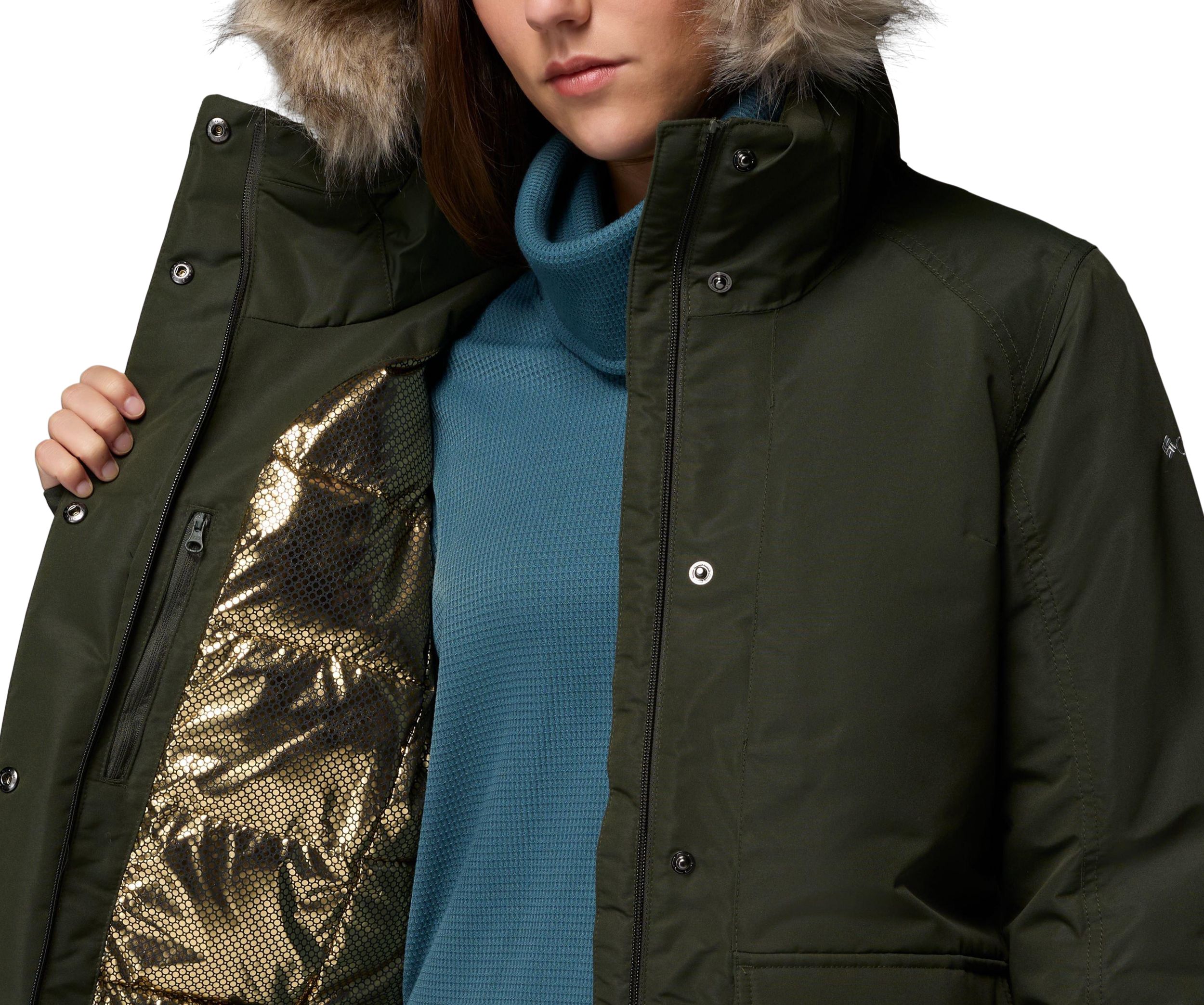 Columbia Women's Little Si II Omni-Heat Insulated Omni-Tech Insulated Parka