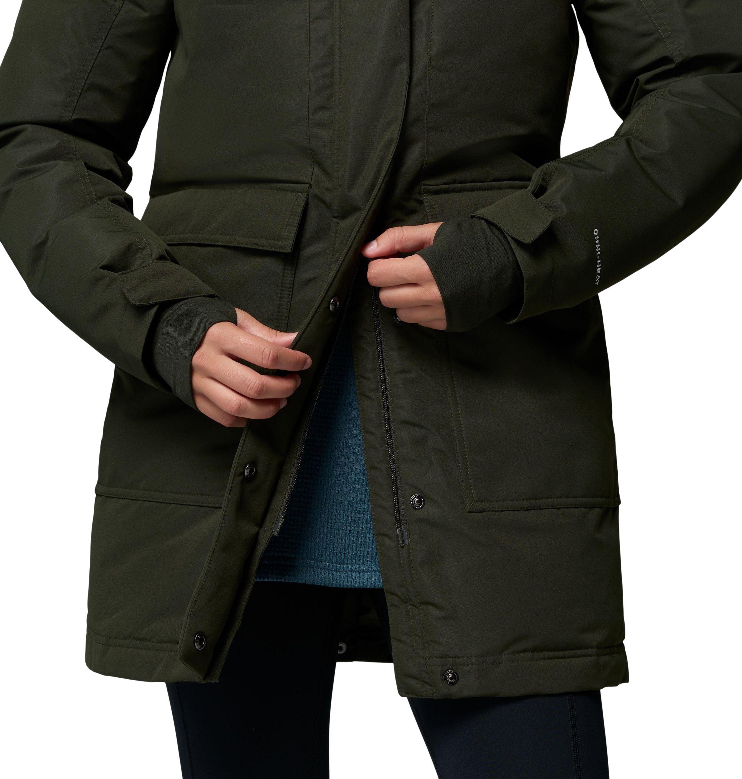 Columbia Women's Little Si II Omni-Heat Insulated Omni-Tech Insulated Parka