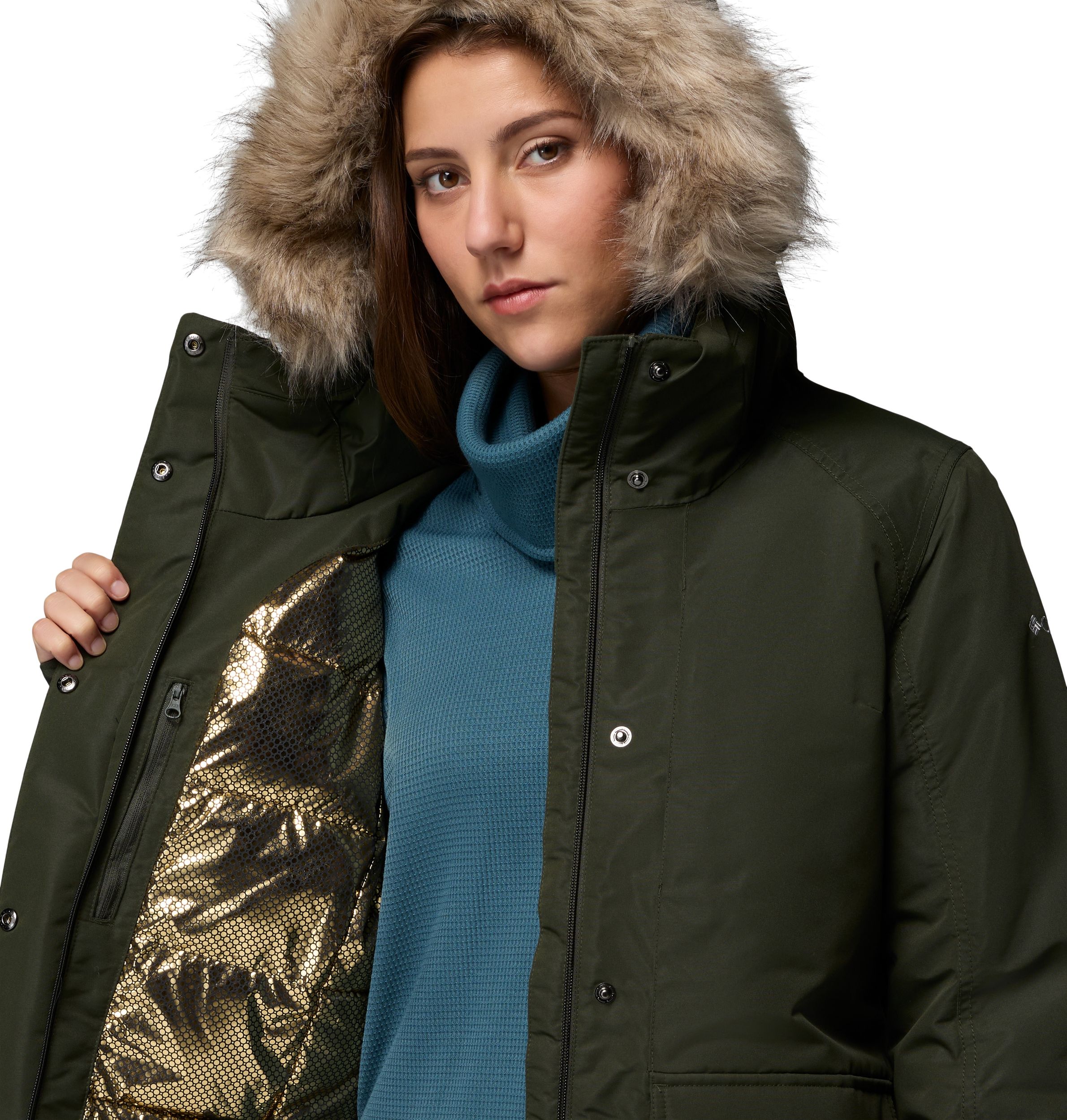 Columbia Women's Little Si II Omni-Heat Insulated Omni-Tech Insulated Parka
