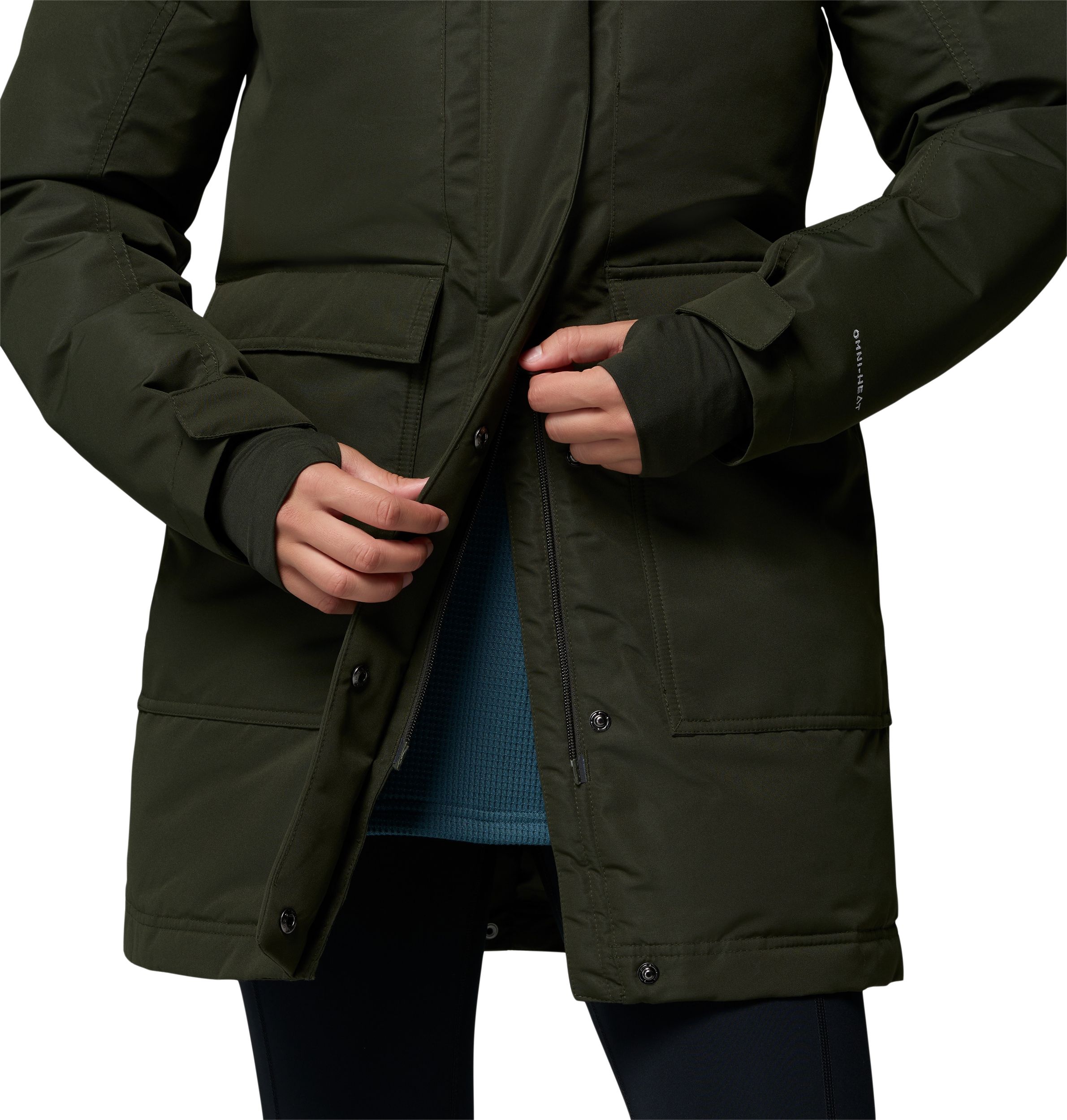Columbia Women's Little Si II Omni-Heat Insulated Omni-Tech Insulated Parka