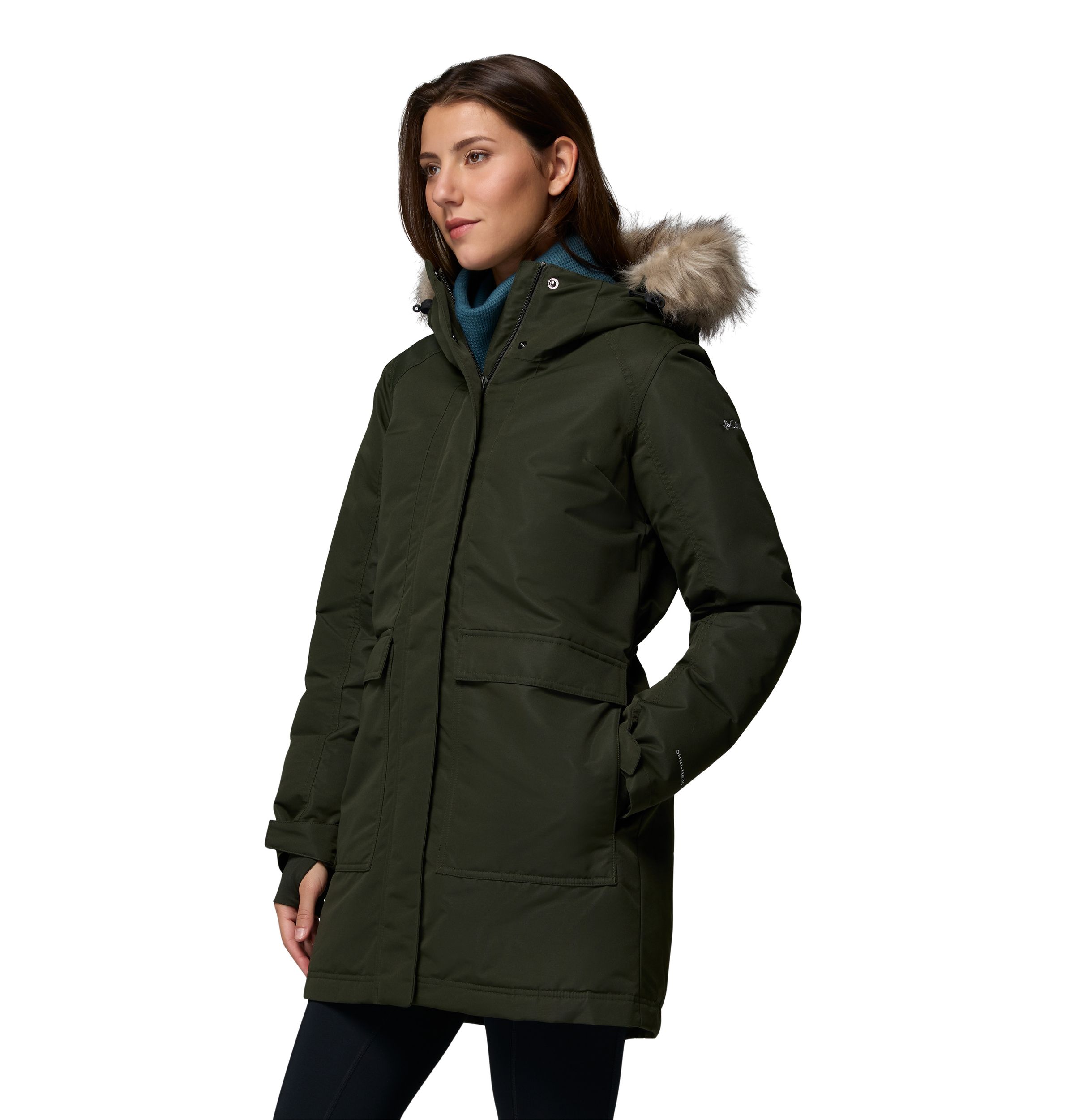 Columbia Women's Little Si II Omni-Heat Insulated Omni-Tech Insulated Parka