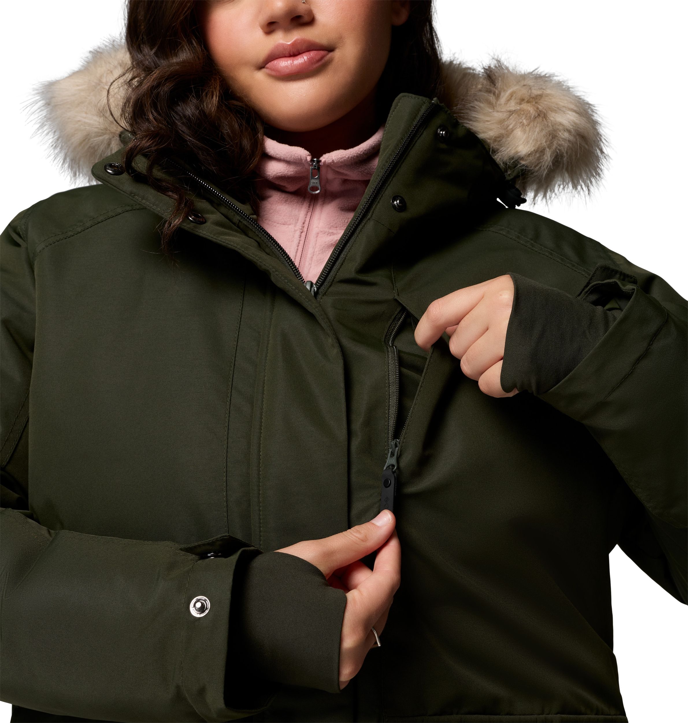 Columbia Women's Little Si II Omni-Heat Insulated Omni-Tech Insulated Parka