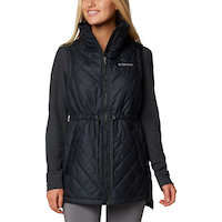 Veste mi-longue doublée en peluche pour femmes, Crest II, Columbia Front_Flat