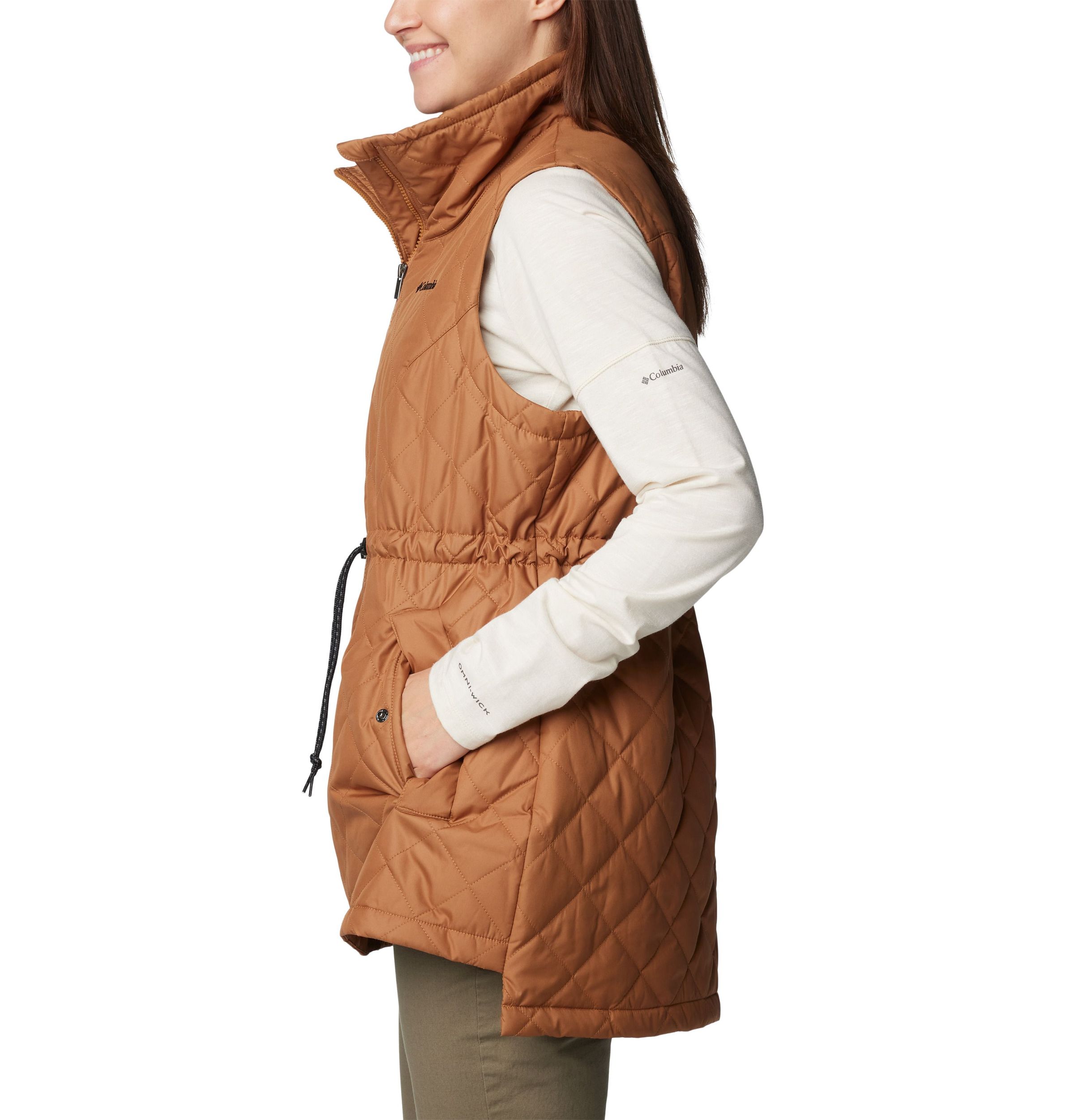 Columbia Women's Crest II Plush-Lined Medium Vest