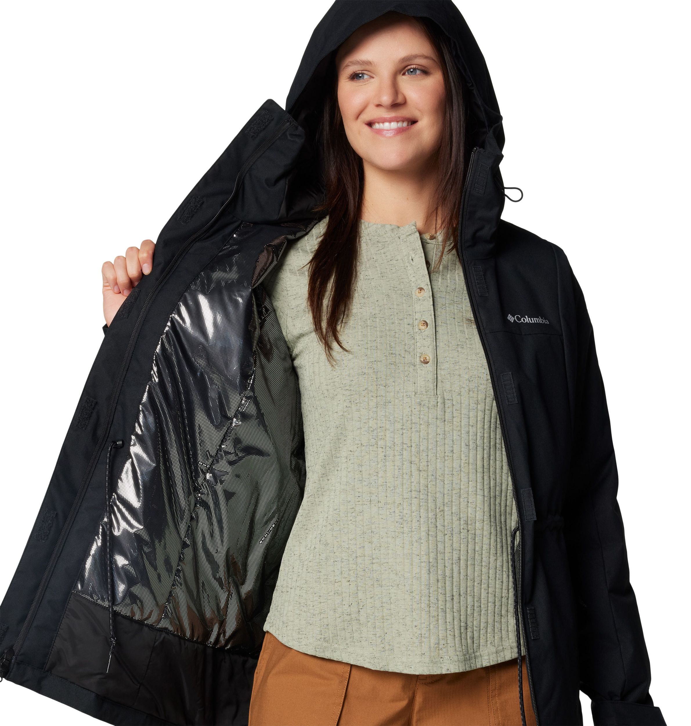 Columbia Women's Hikebound II Omni-Tech Long Insulated Jacket