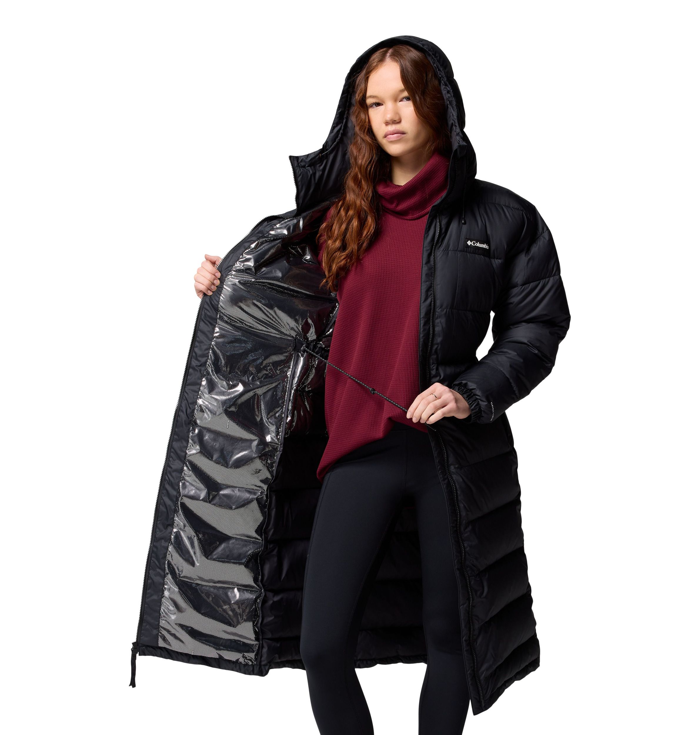 Columbia Women's Pike Lake III Omni-Shield Puffer Long Jacket