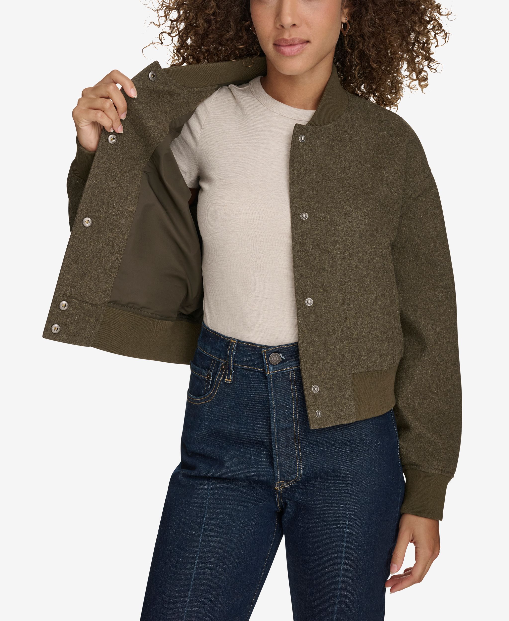 Blouson aviateur en mélange de laine pour femmes, Levi's