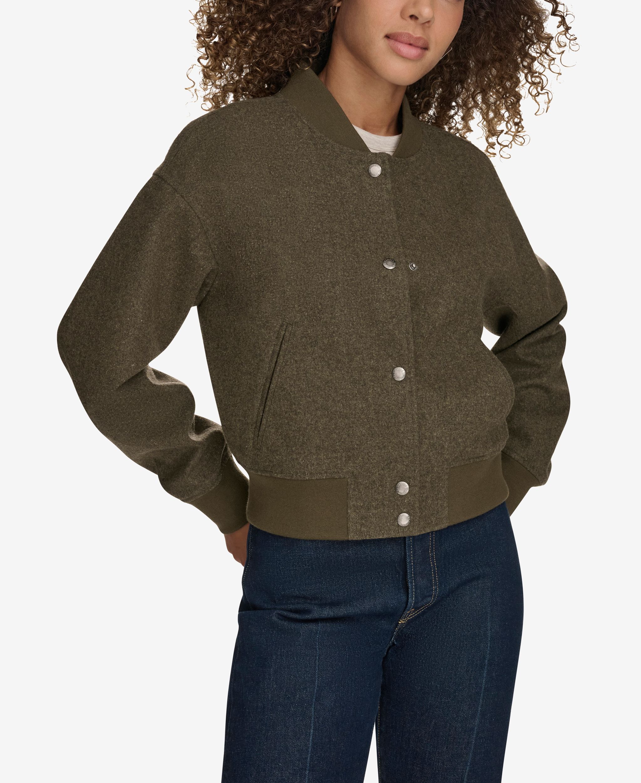 Blouson aviateur en mélange de laine pour femmes, Levi's