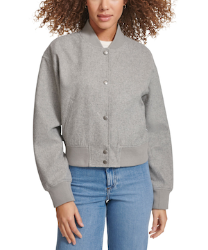 Levi's Women's Wool Blend Bomber Jacket