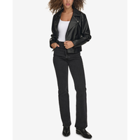 Levi's Women's Moto Faux Leather Jacket Front_Flat