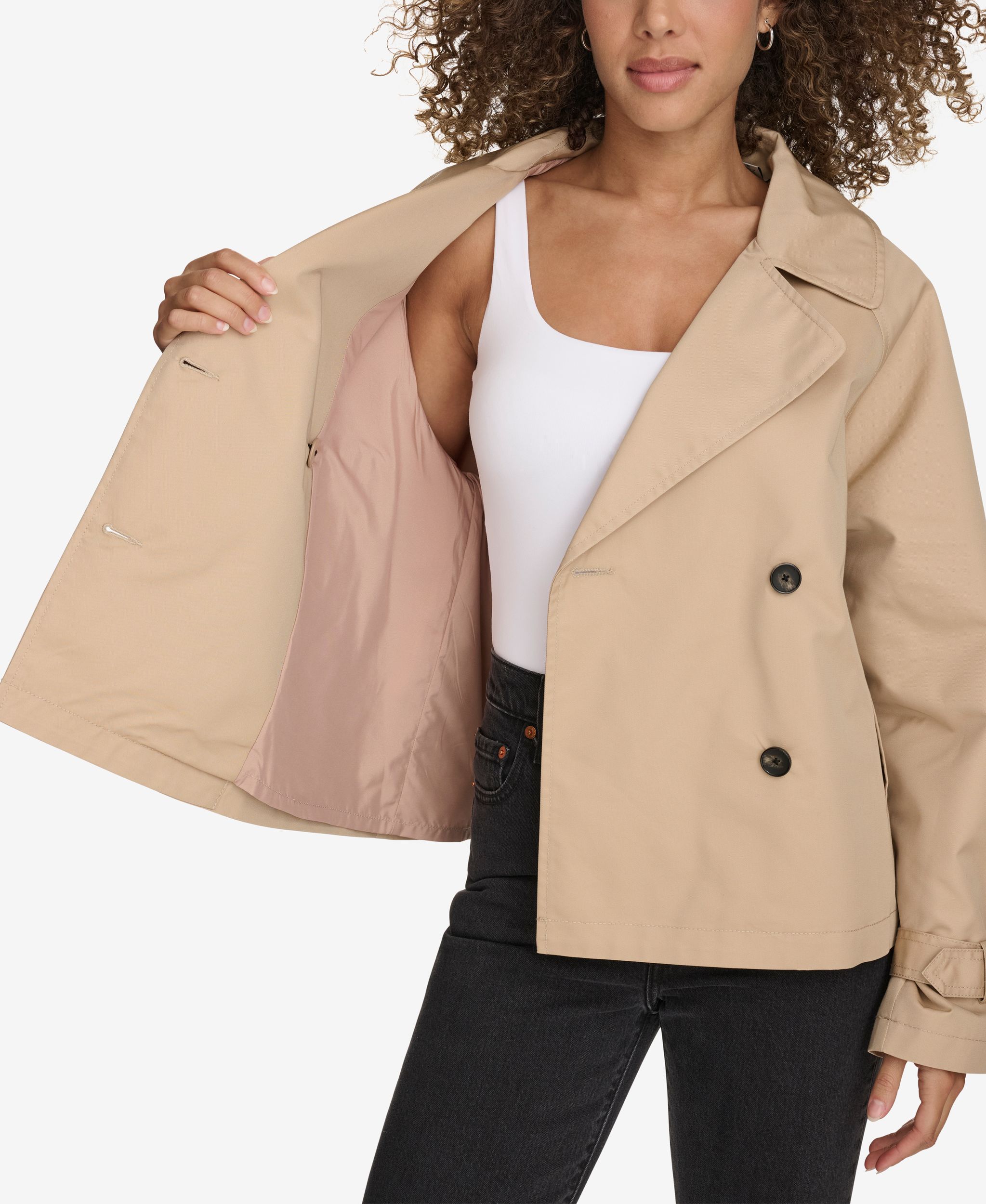 Levi's Women's Twill Trench Short Jacket