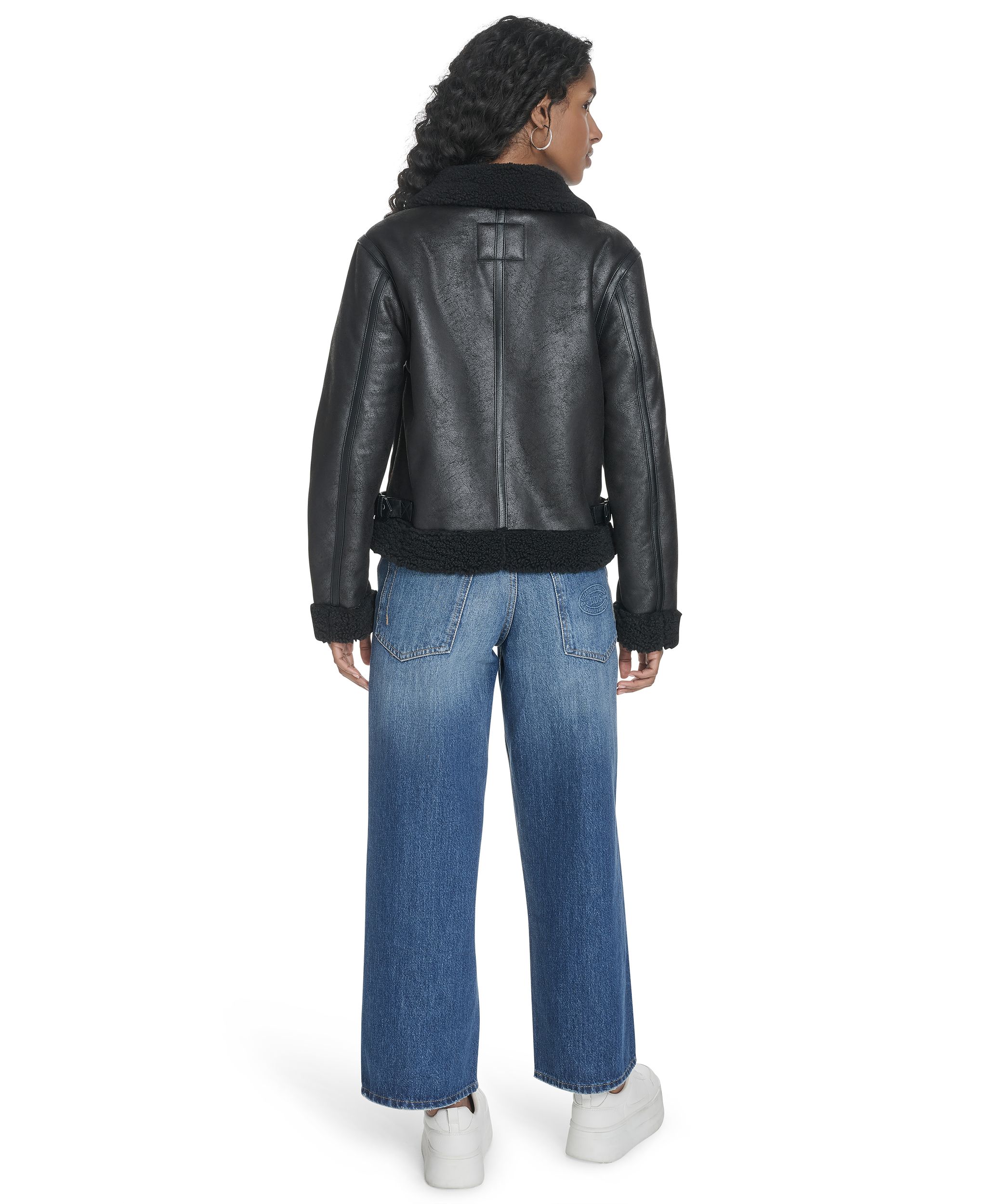 Levi's Women's Faux Shearling Moto Jacket