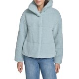 Levi's Women's Short Patchwork Sherpa Coat Front_Flat