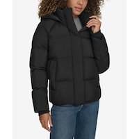 Levi's Women's Classic Puffer Short Jacket Front_Angled_Right