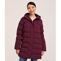 Denver Hayes Women's Hyper-Dri® HD1 Water Repellent Breathable T-Max® Insulated Mid Length Puffer Jacket