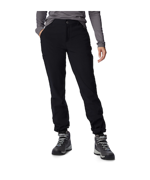 Pantalon taille haute à extérieur souple doublé en molleton pour femmes, Back Beauty, Columbia