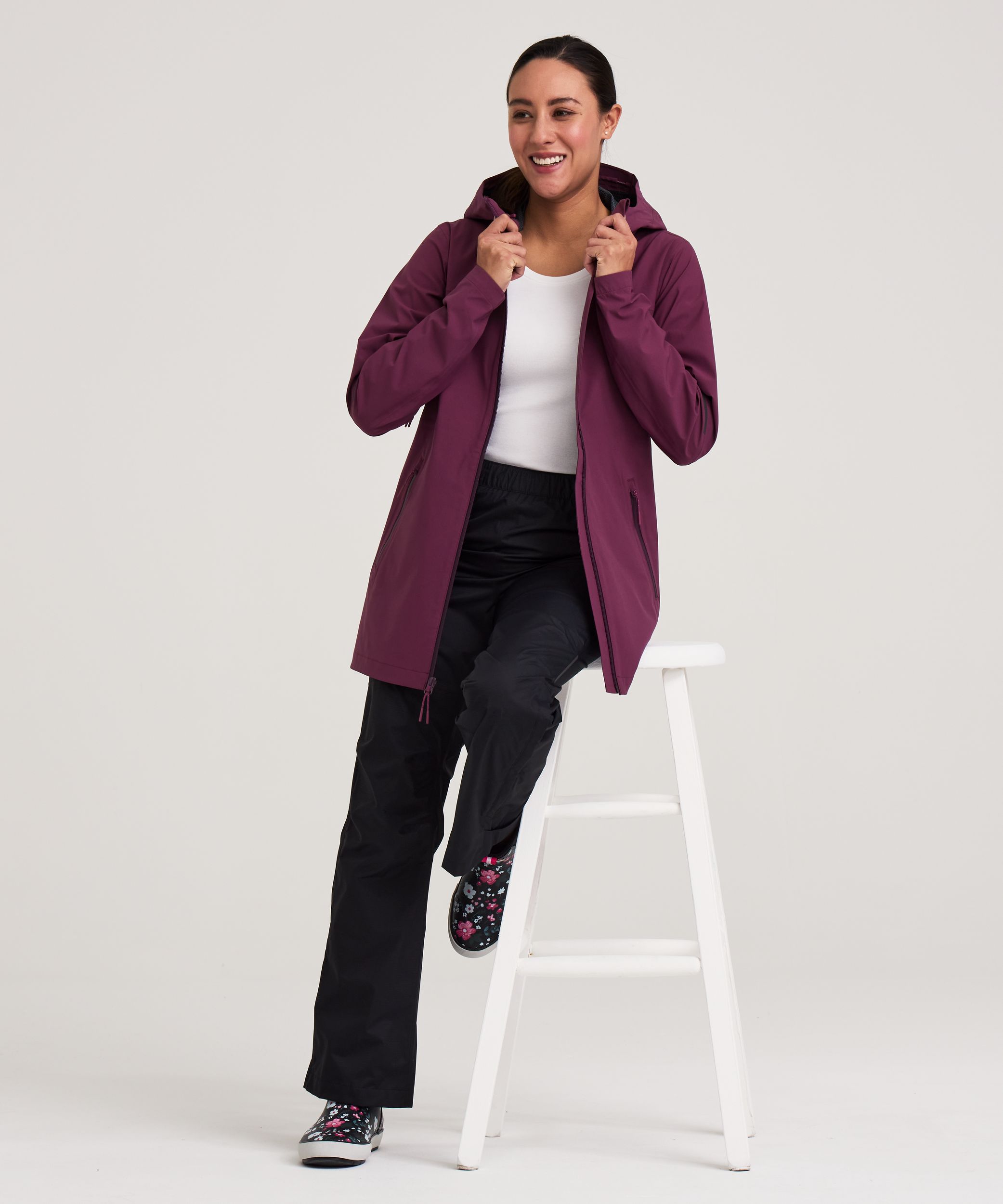 Pantalon de pluie 2 couches Downpour II HD3 pour femmes WindRiver