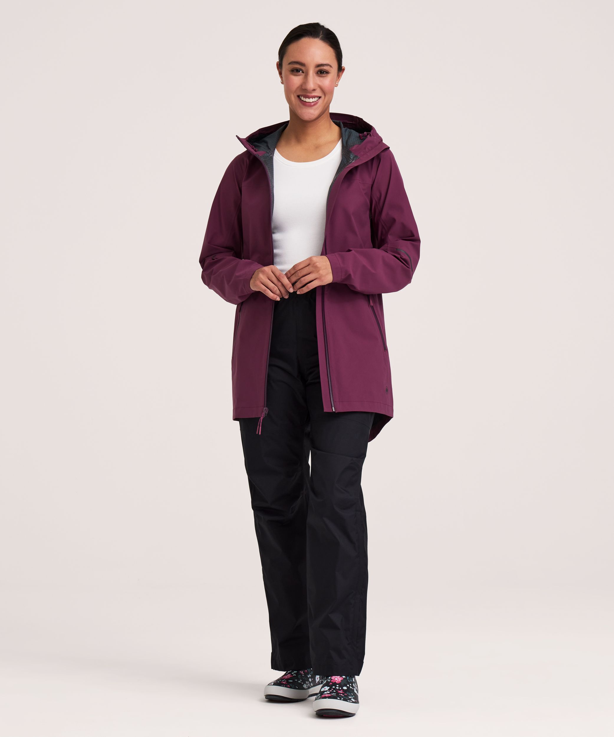 WindRiver Women's HD3 Downpour II 2L Long Rain Jacket