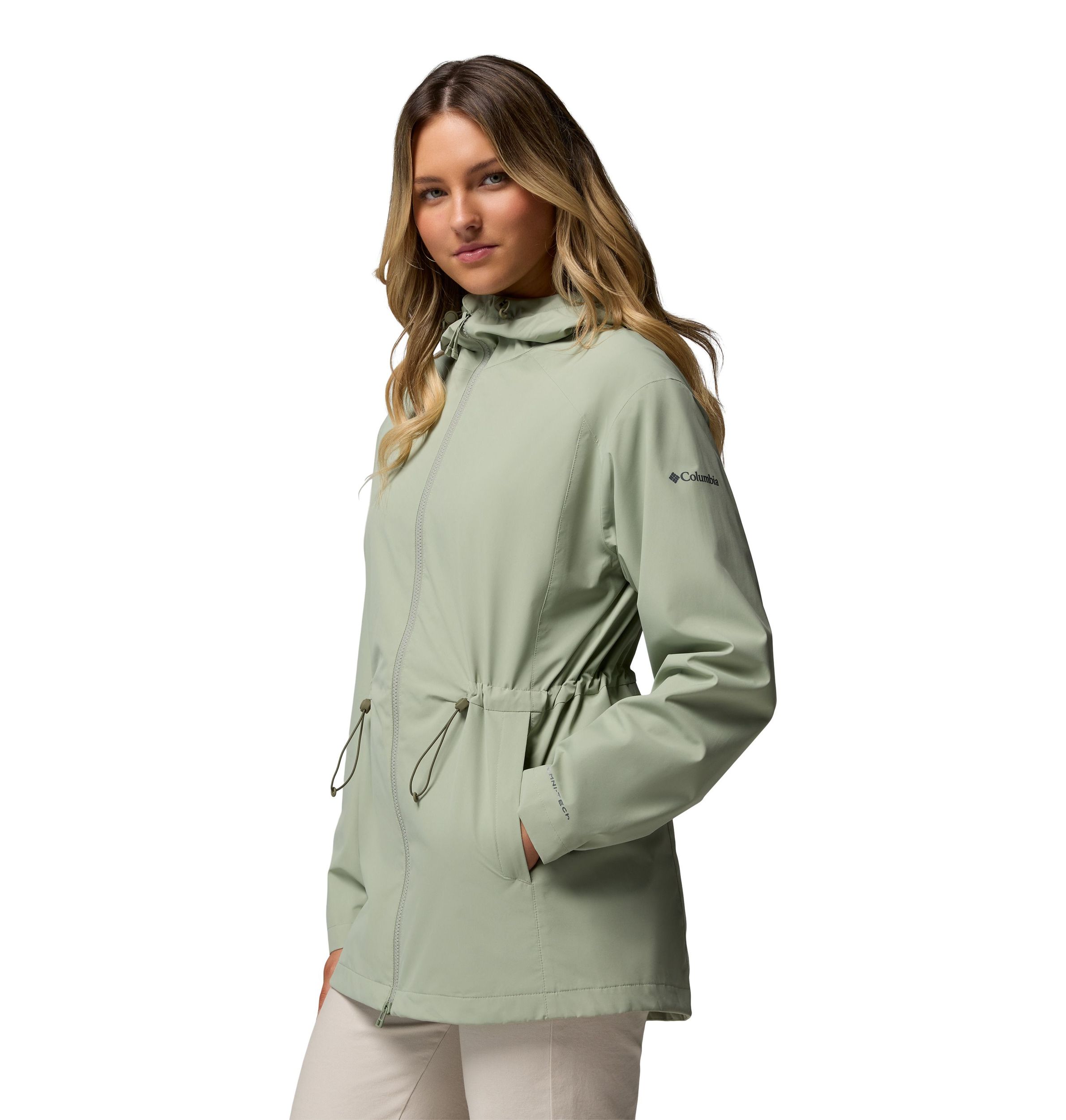 Columbia Women's Blossom Park II Omni-TECH™ Waterproof-Breathable Hooded Rain Jacket