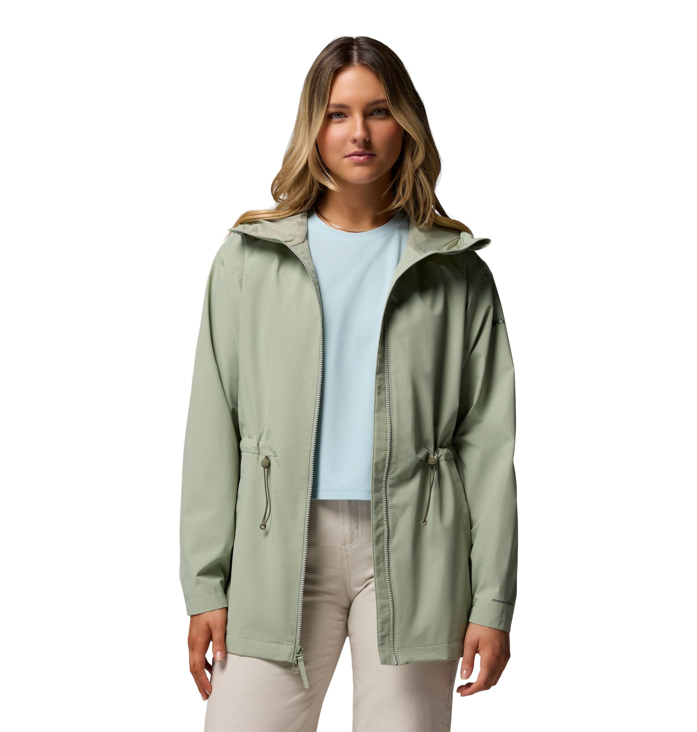 Columbia Women's Blossom Park II Omni-TECH™ Waterproof-Breathable Hooded Rain Jacket