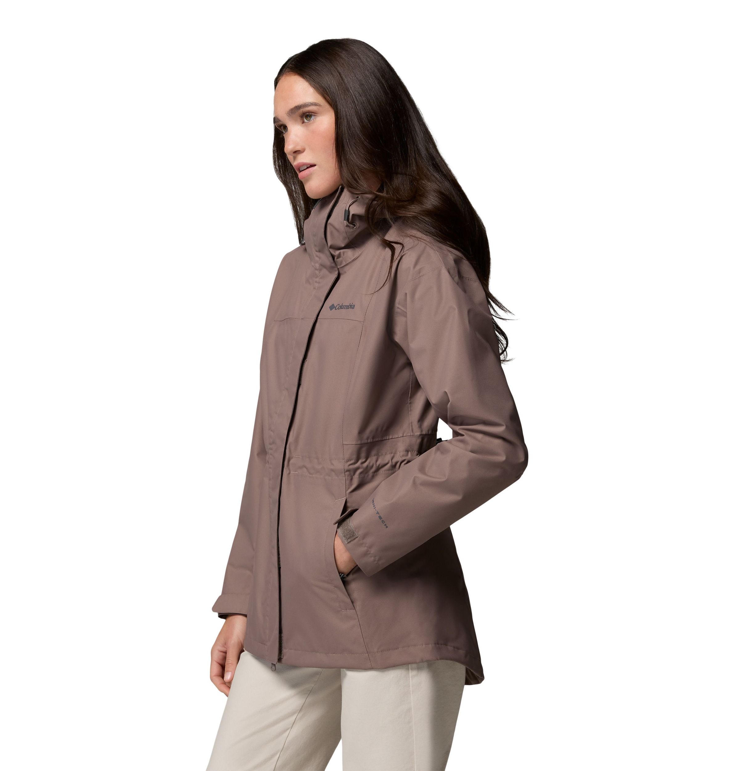 Columbia Women's Hikebound™ 2L Long Rain Jacket