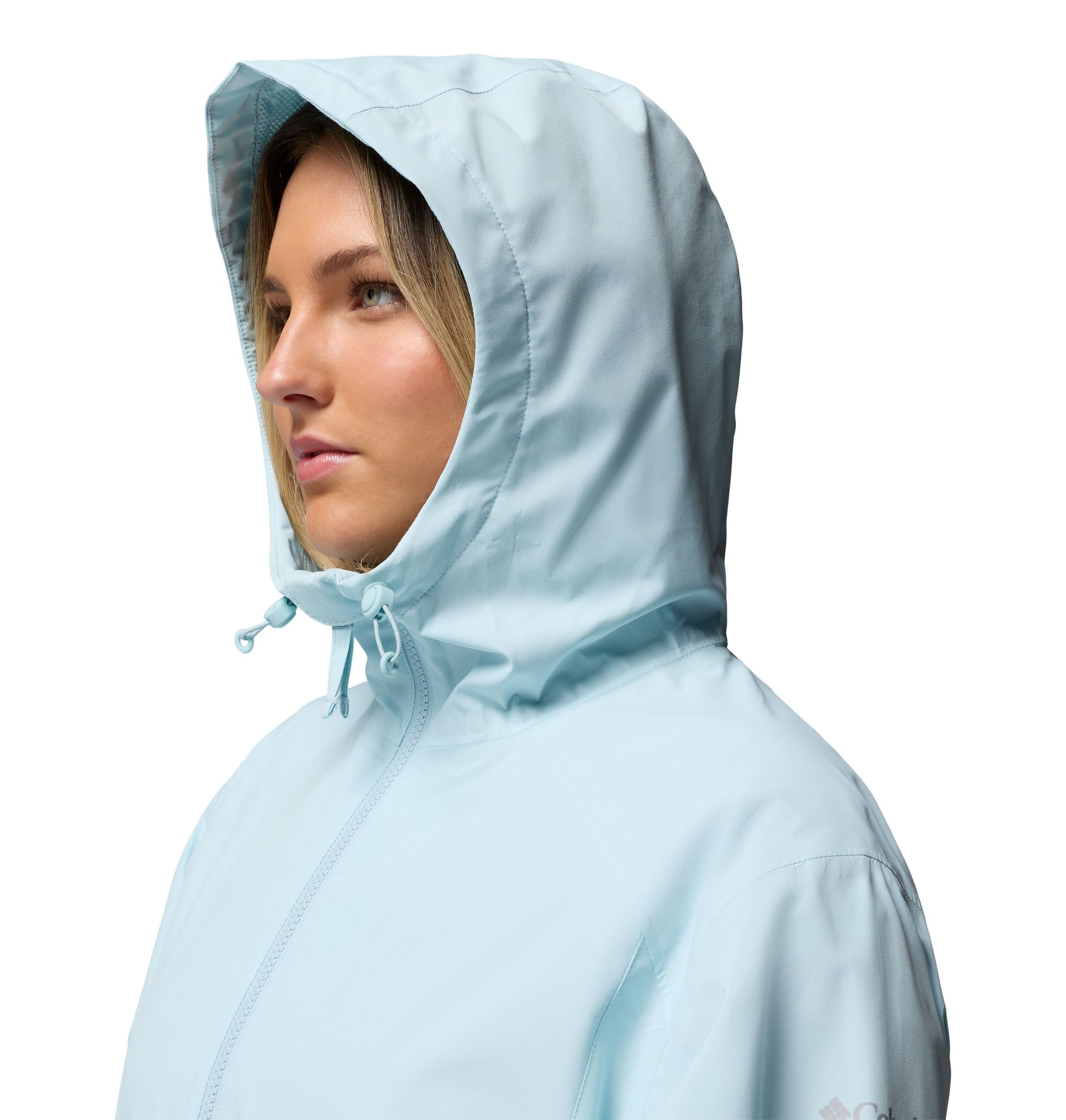 Manteau de pluie à capuchon imper-respirant avec Omni-TECH™, Blossom Park II, Columbia pour femmes