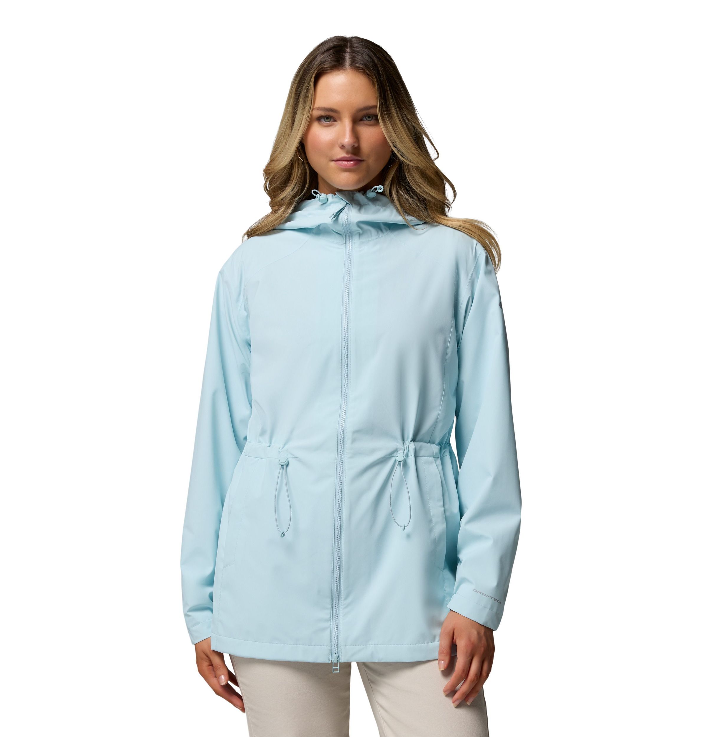 Manteau de pluie à capuchon imper-respirant avec Omni-TECH™, Blossom Park II, Columbia pour femmes