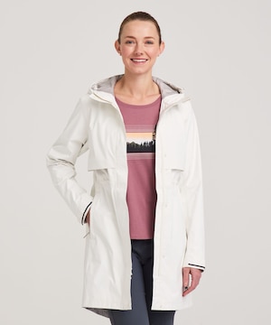WindRiver Women's HD3 Downpour II 2L Long Rain Jacket