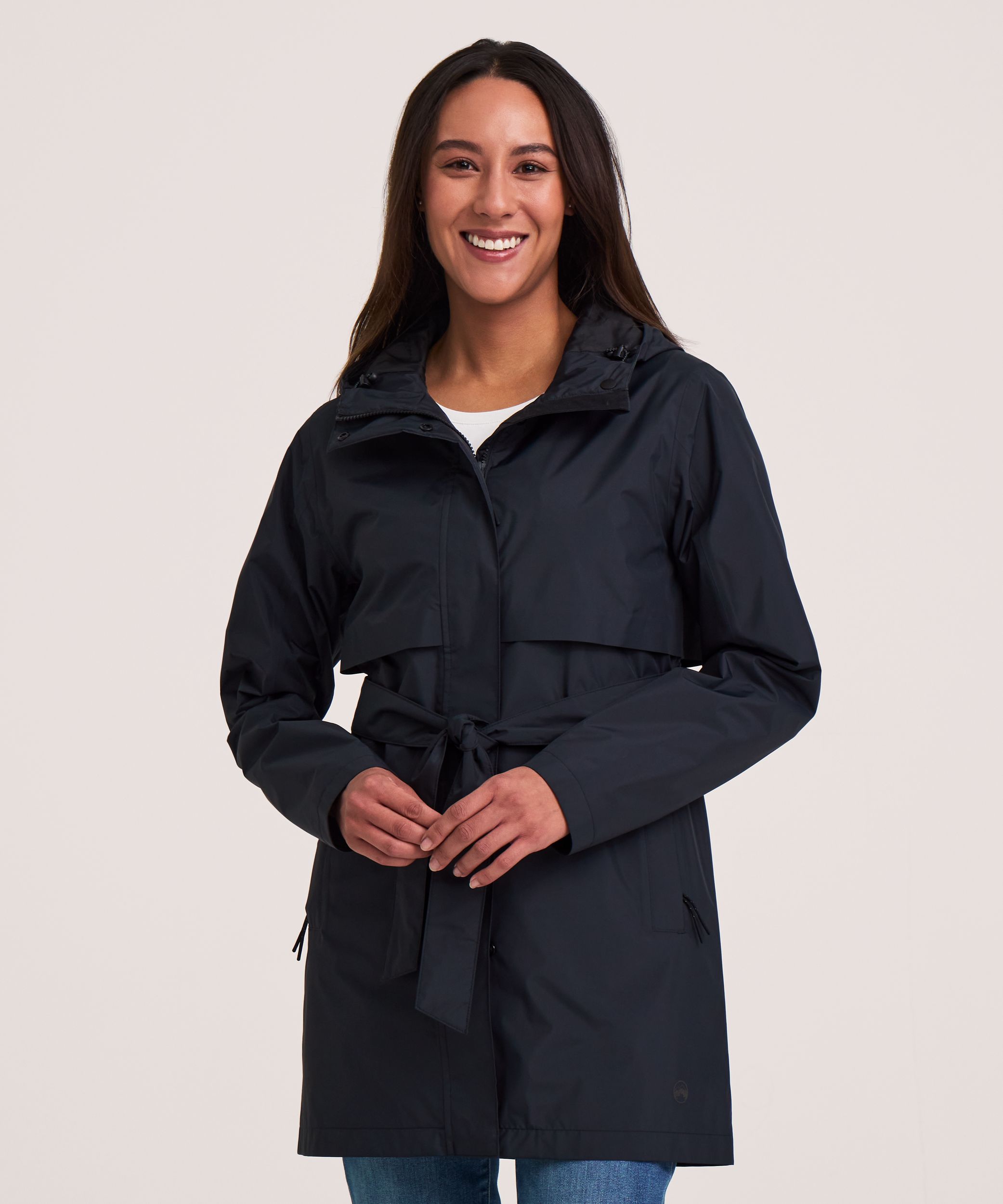 Veste imperméable HD3 à ceinture pour femmes, Downpour II 2L, WindRiver