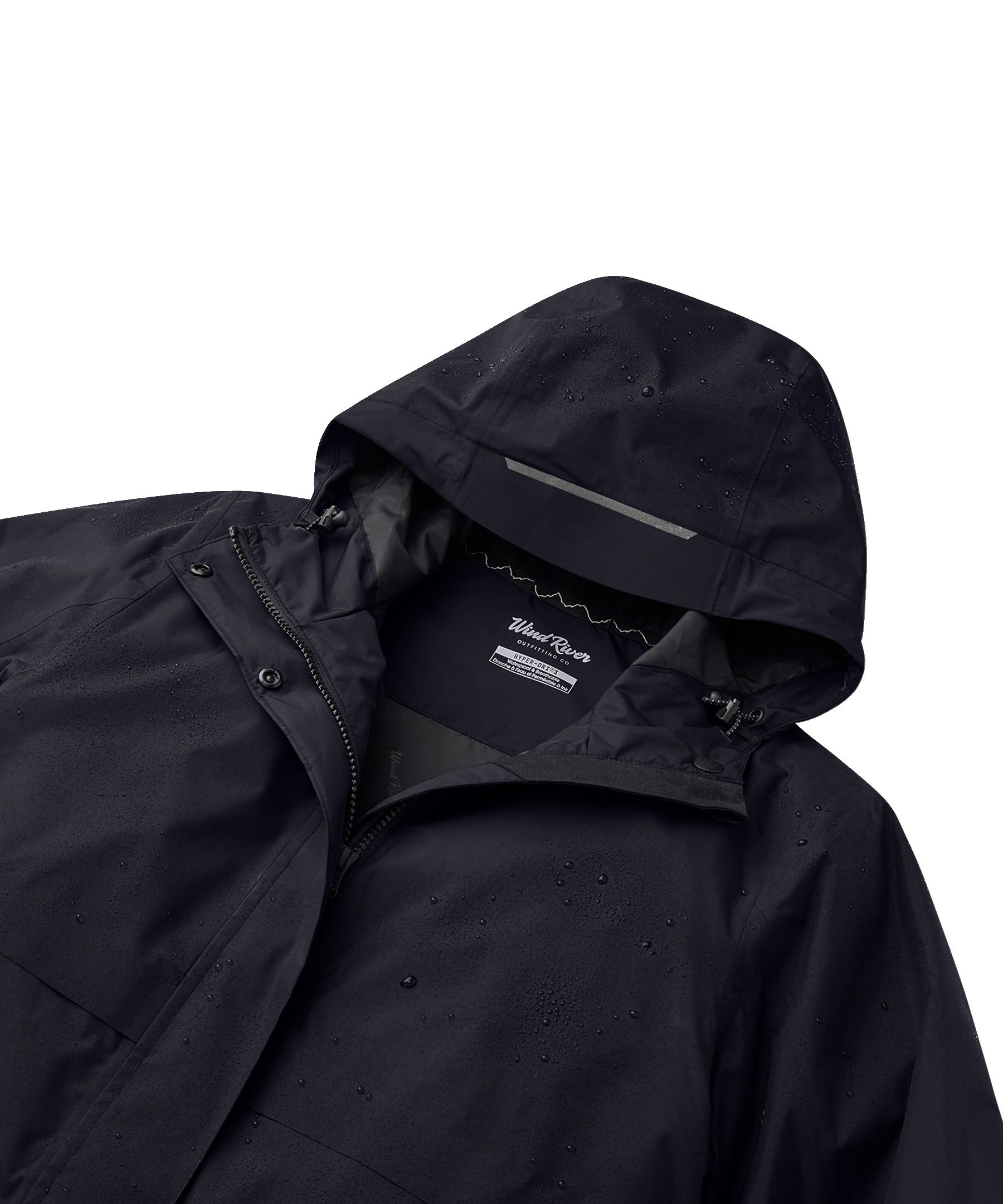 Veste imperméable HD3 à ceinture pour femmes, Downpour II 2L, WindRiver