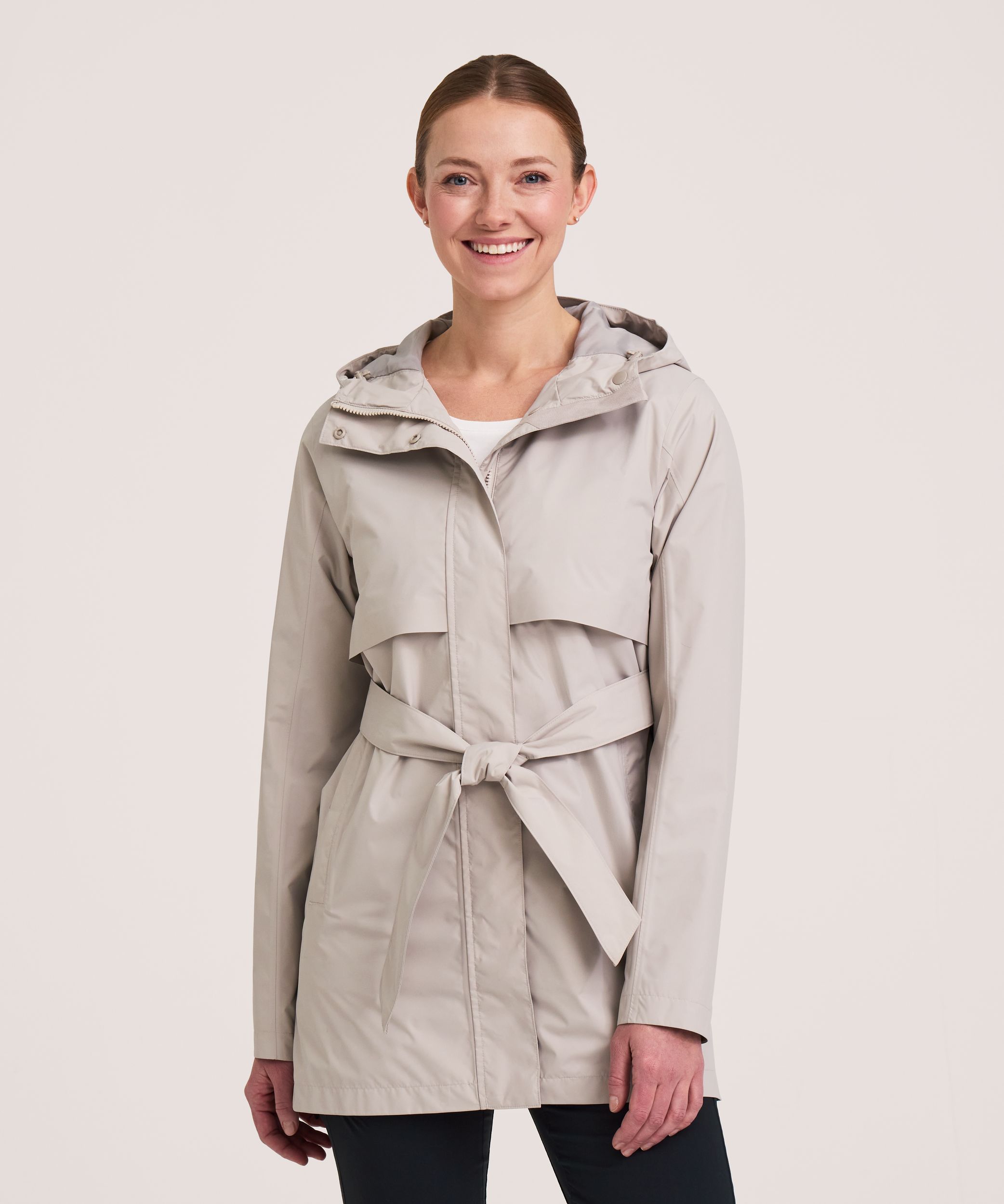 WindRiver Women's HD3 Downpour II 2L Belted Rain Jacket
